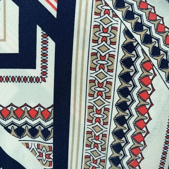 JM Collection Printed; Embellished Tunic - Picture 7 of 9